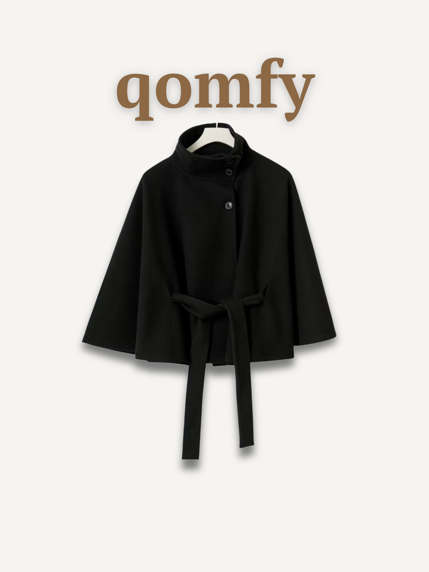 Qomfy Belted Jacket