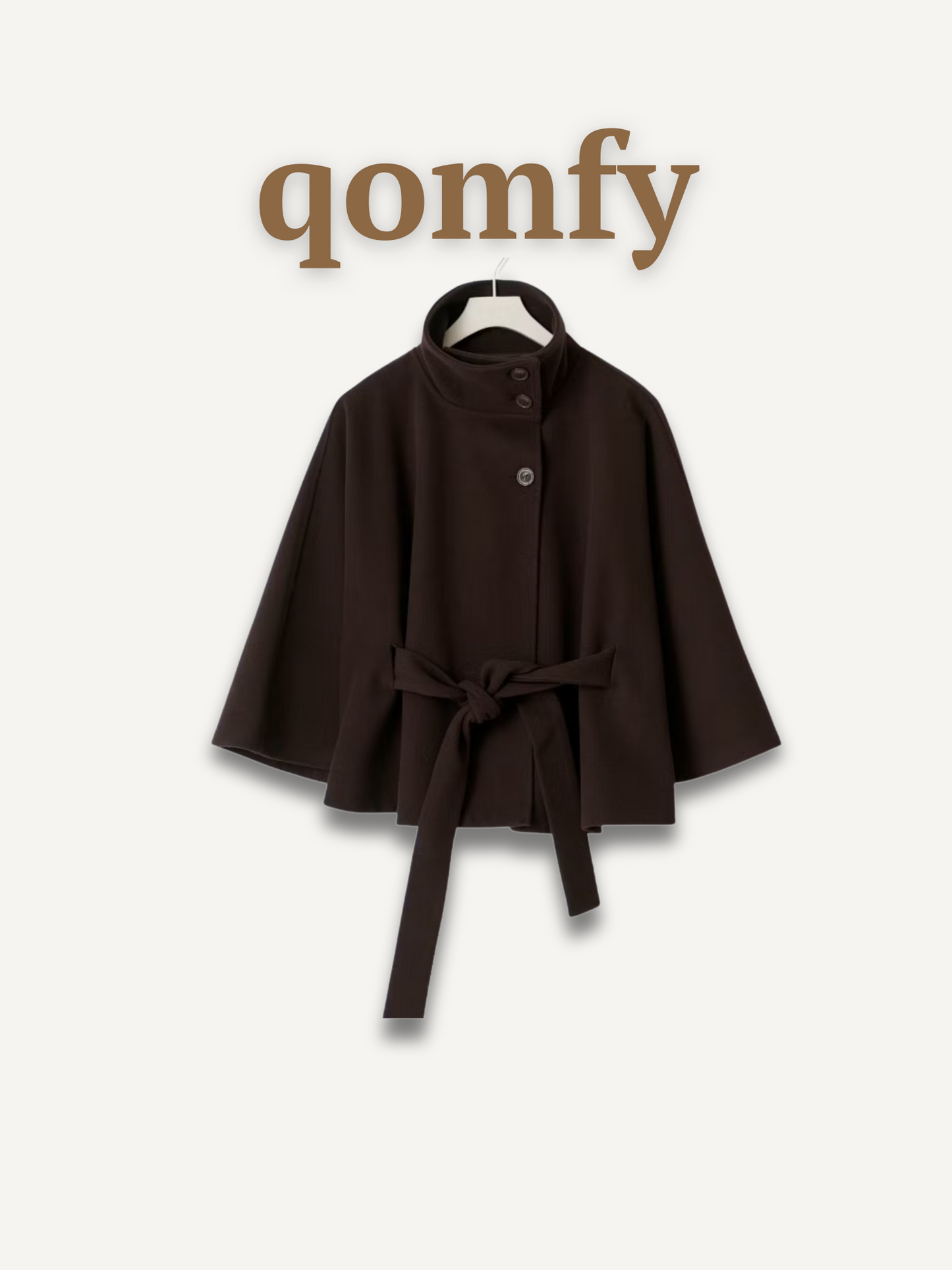 Qomfy Belted Jacket